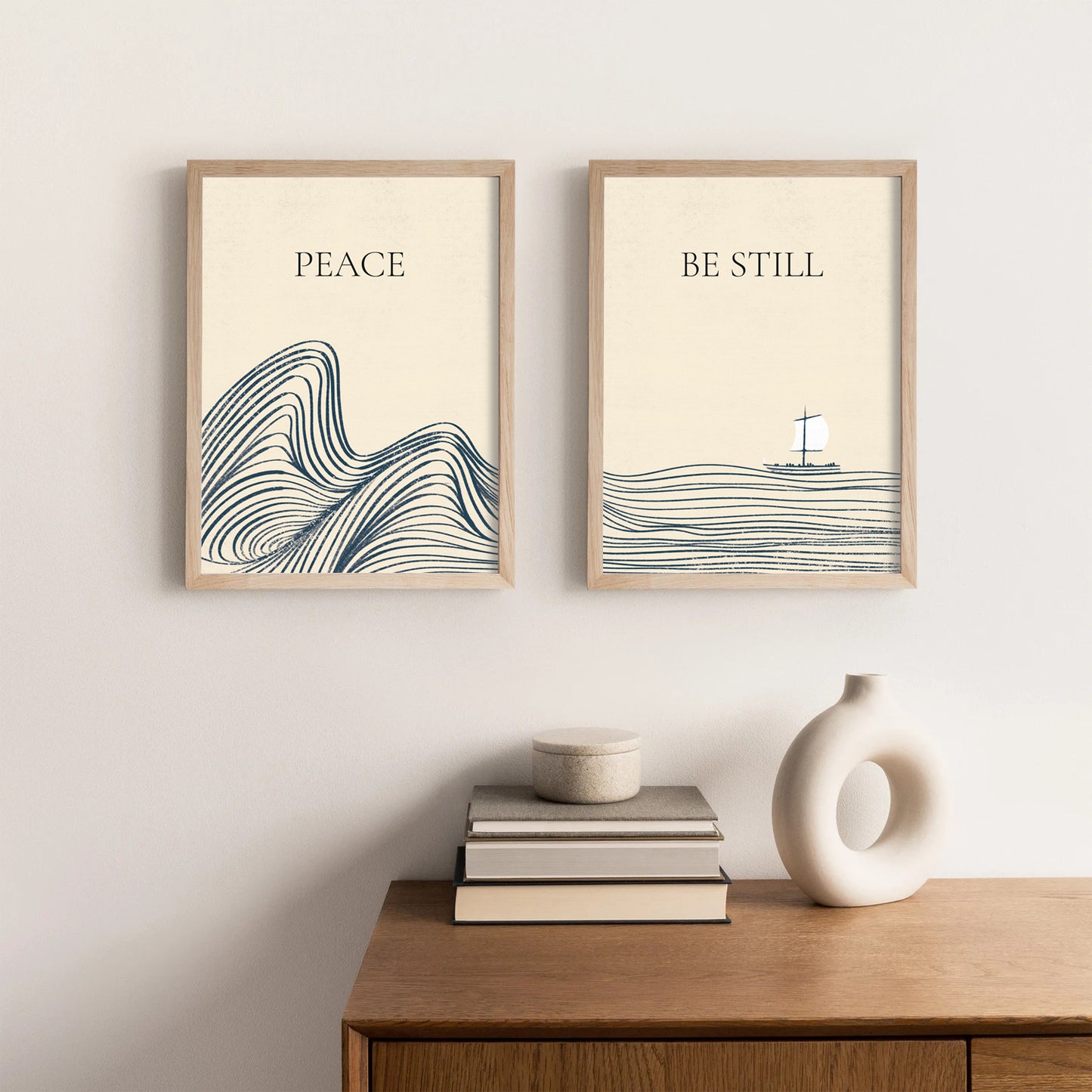 Jesus Calms Storm ("Peace Be Still") Set - Digital Print