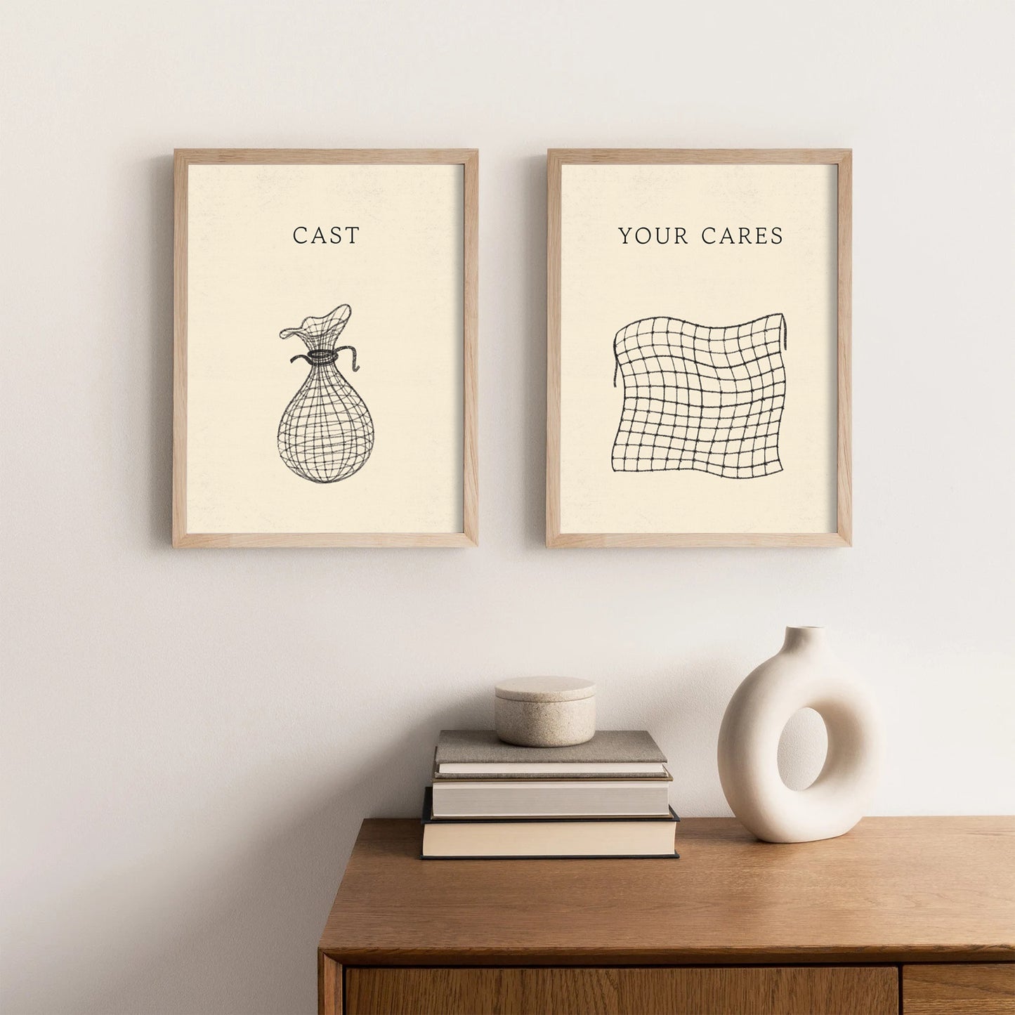Cast Your Cares on the Lord Set - Digital Print
