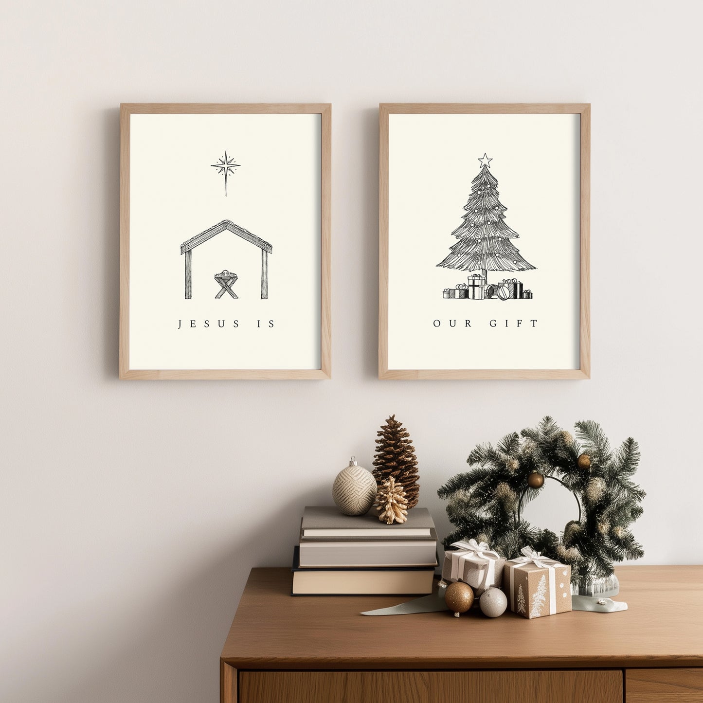 Jesus is Our Gift - Digital Print