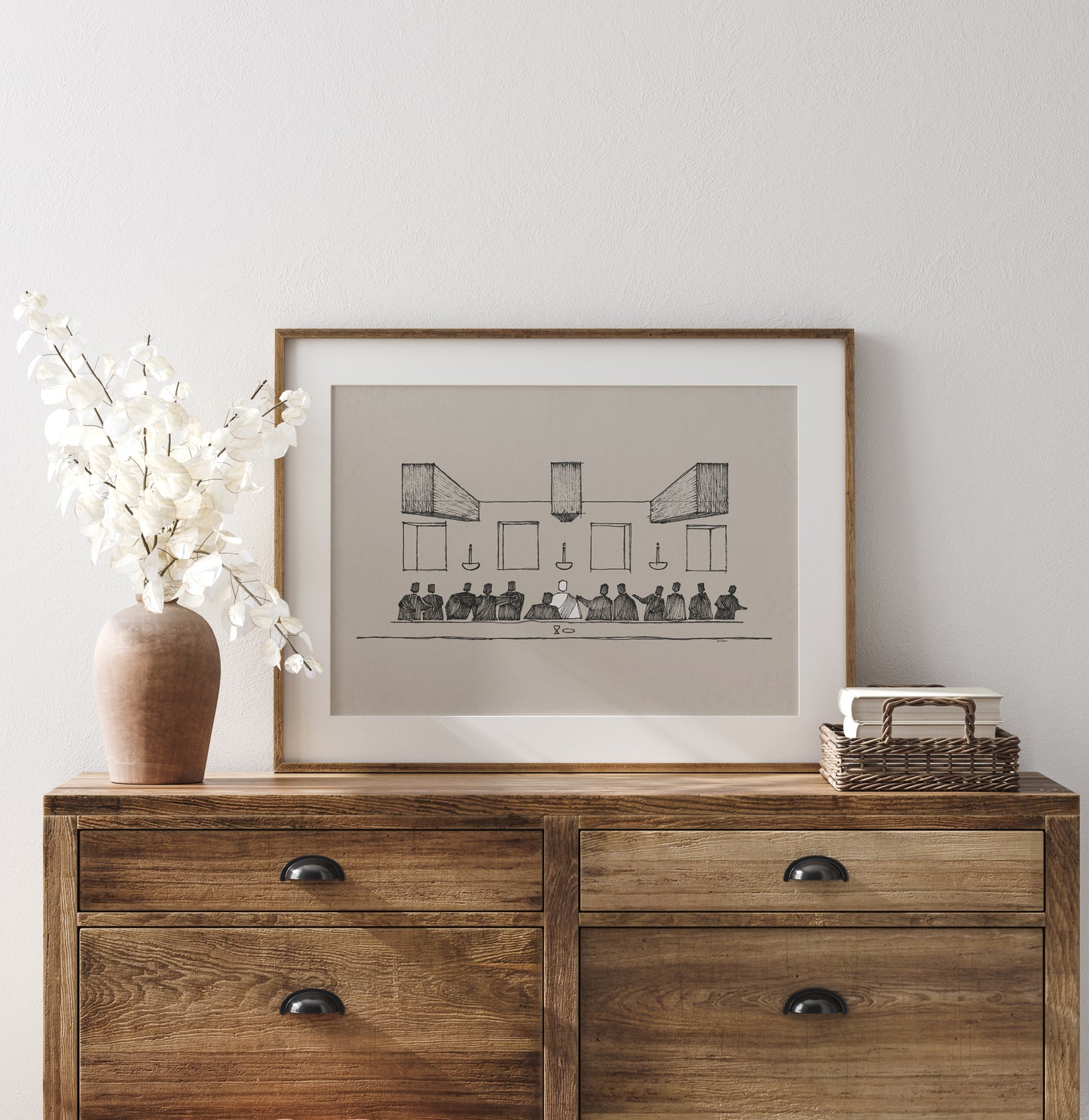 The Last Supper Jesus & Disciples - Digital Print