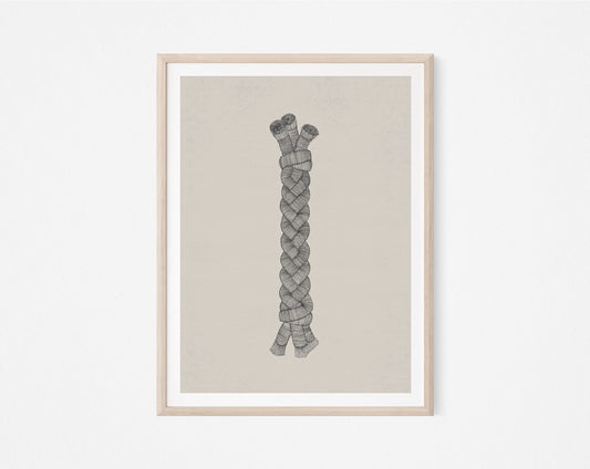 A Cord of Three Strands Ecclesiastes 4:12 - Digital Print