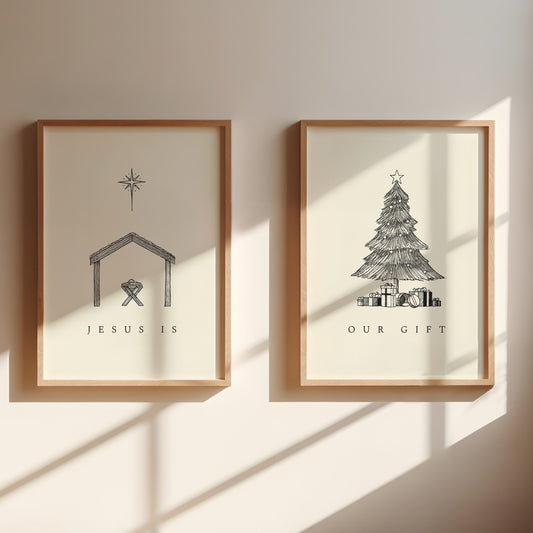 Jesus is Our Gift - Digital Print