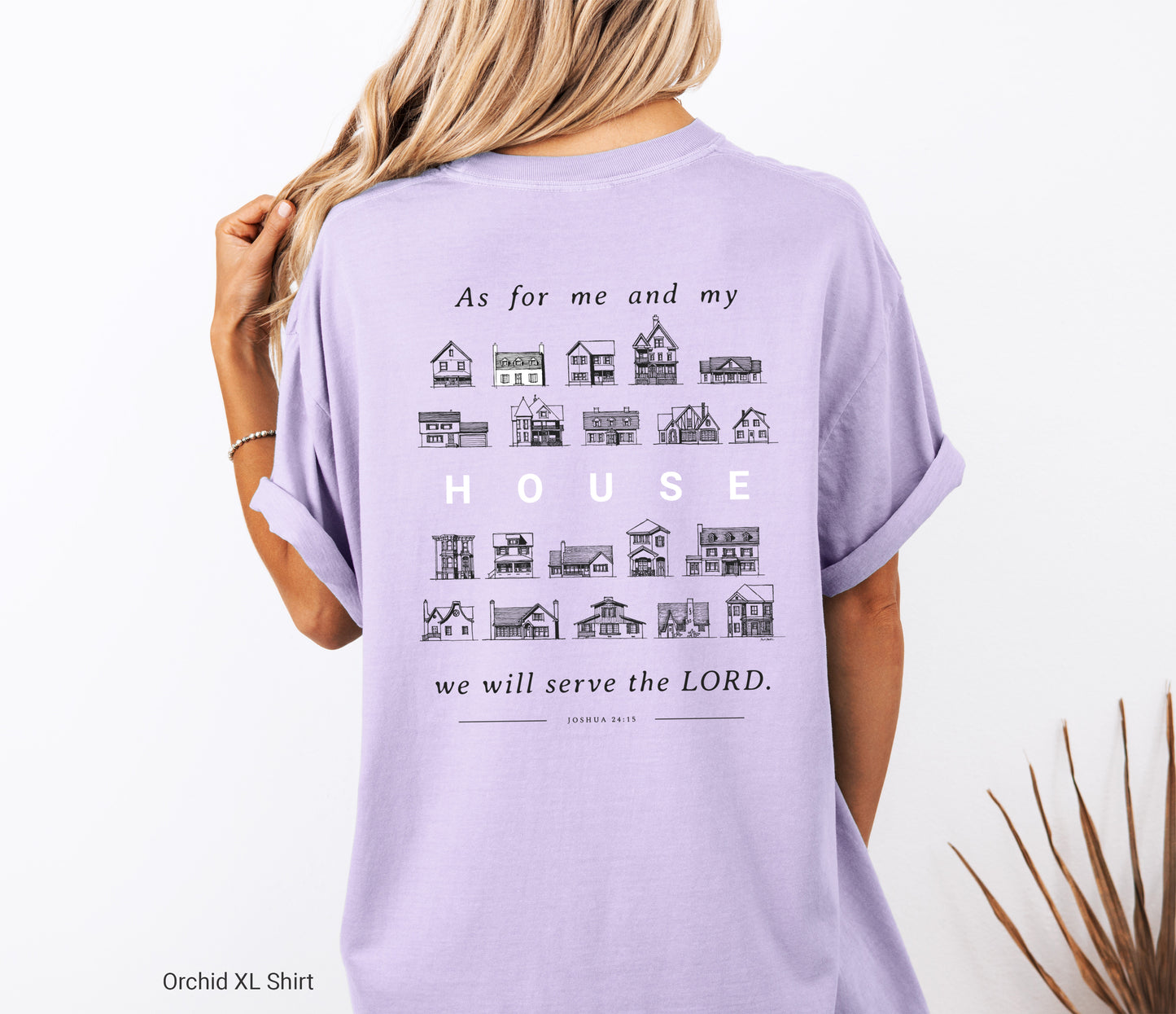 As For Me and My House Joshua 24:15 - Unisex Garment-Dyed T-shirt - Comfort Colors®