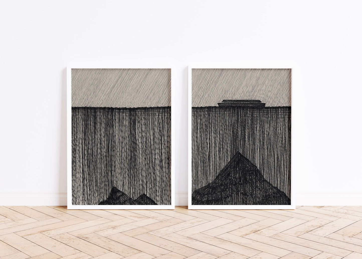 Noah's Ark High Mountains - Digital Print